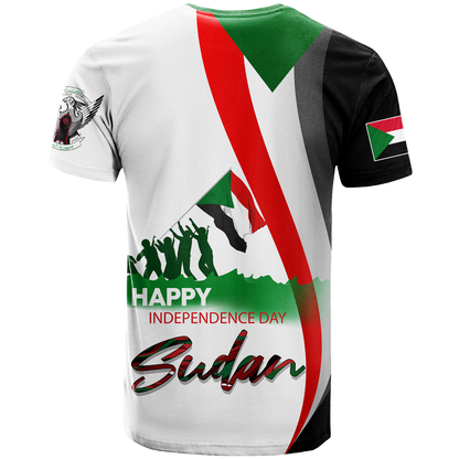 Sudan Happy Independence Day T Shirt