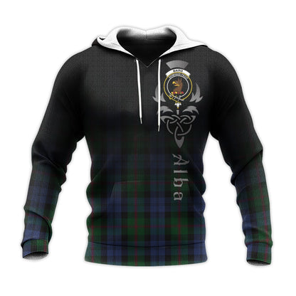 Printivon Baird Tartan Crest Alba Celtic Hoodie