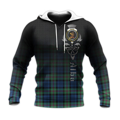 Printivon Baird Ancient Tartan Crest Alba Celtic Hoodie