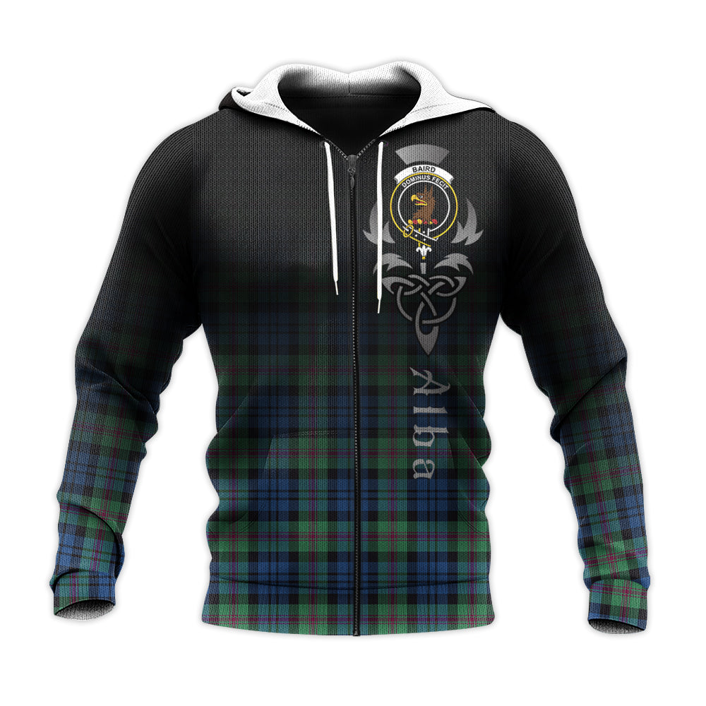 Printivon Baird Ancient Tartan Crest Alba Celtic Hoodie