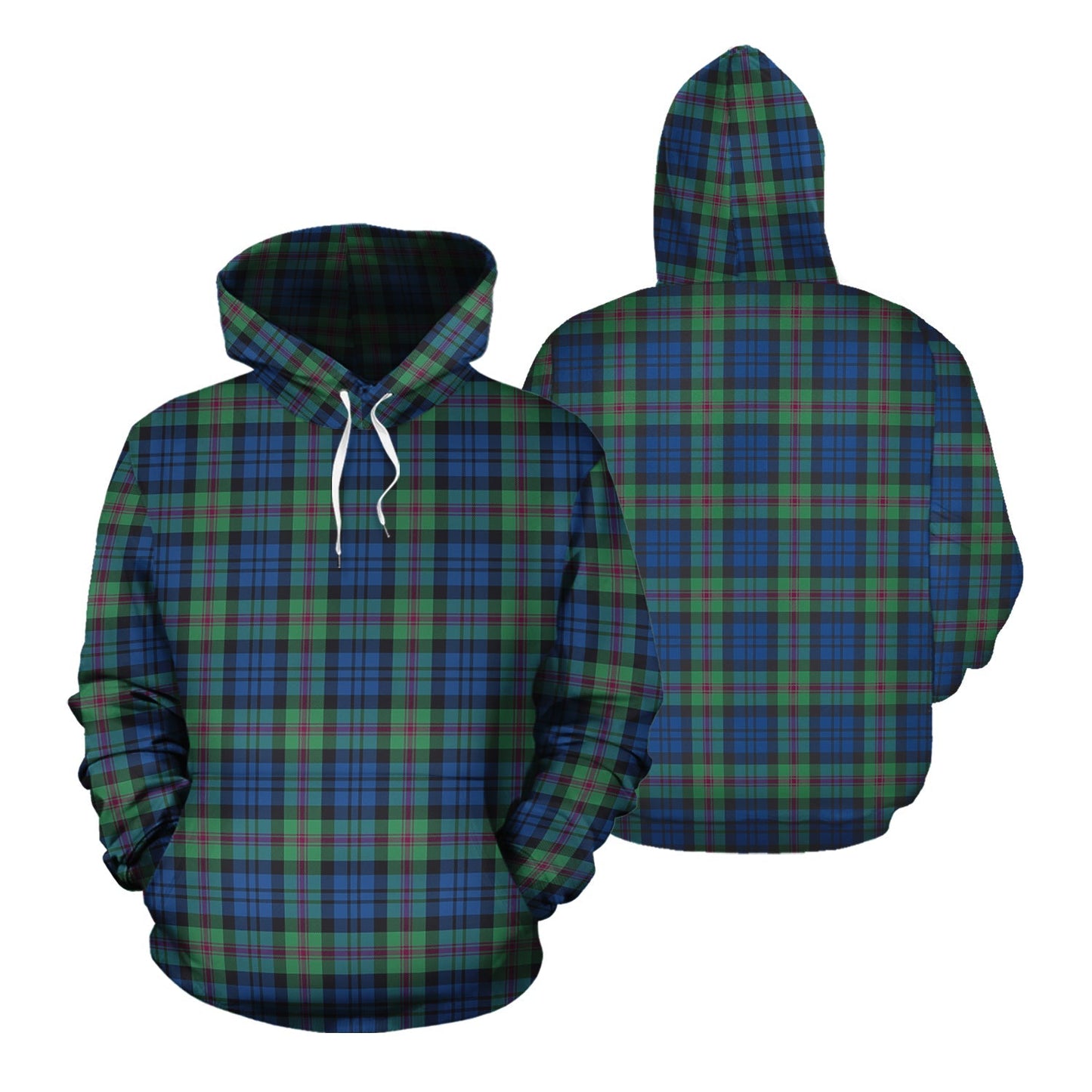 Printivon Baird Ancient Tartan Hoodie