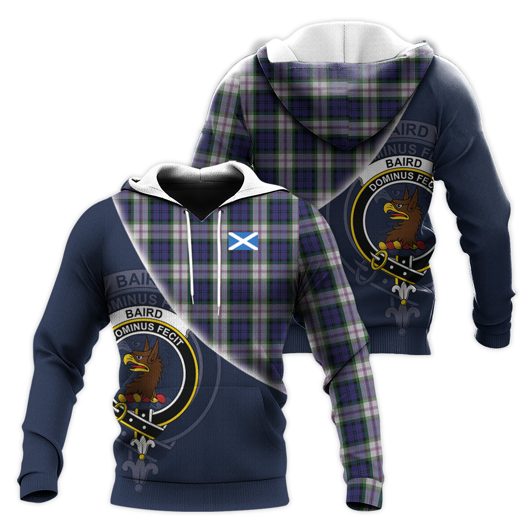 Printivon Baird Dress Tartan Scottish Crest Hoodie
