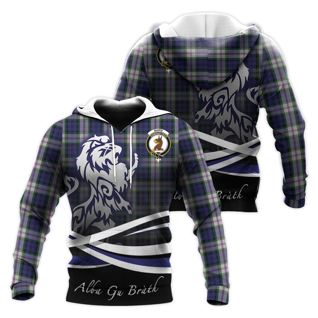 Printivon Baird Dress Tartan Scottish Lion Hoodie