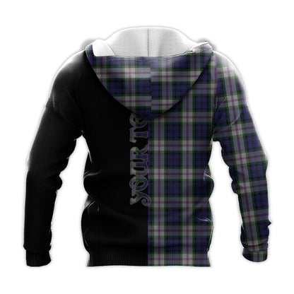 Printivon Baird Dress Tartan Personalize Half Hoodie