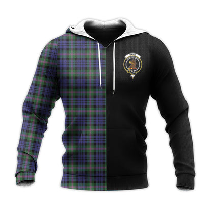 Printivon Baird Modern Tartan Personalize Half Hoodie