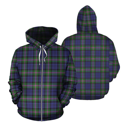 Printivon Baird Modern Tartan Hoodie