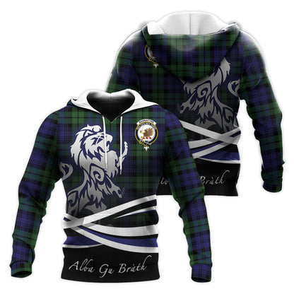 Printivon Bannatyne Tartan Scottish Lion Hoodie