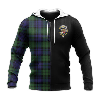 Printivon Bannatyne Tartan Personalize Half Hoodie