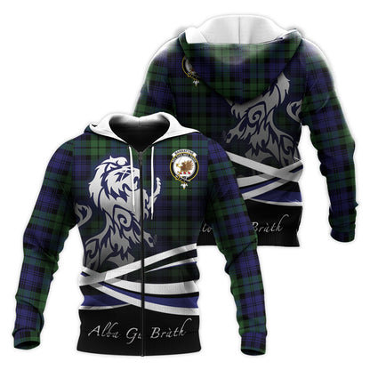 Printivon Bannatyne Tartan Scottish Lion Hoodie