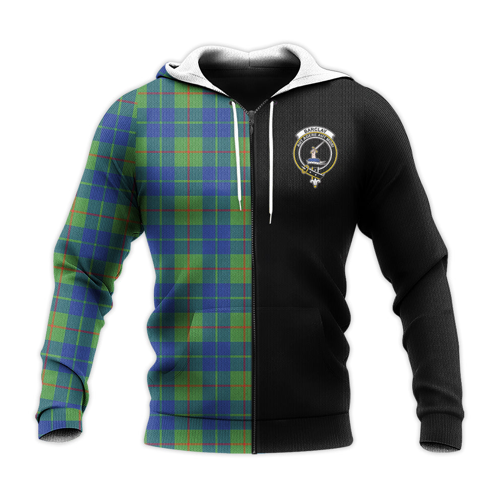 Printivon Barclay Hunting Ancient Tartan Personalize Half Hoodie