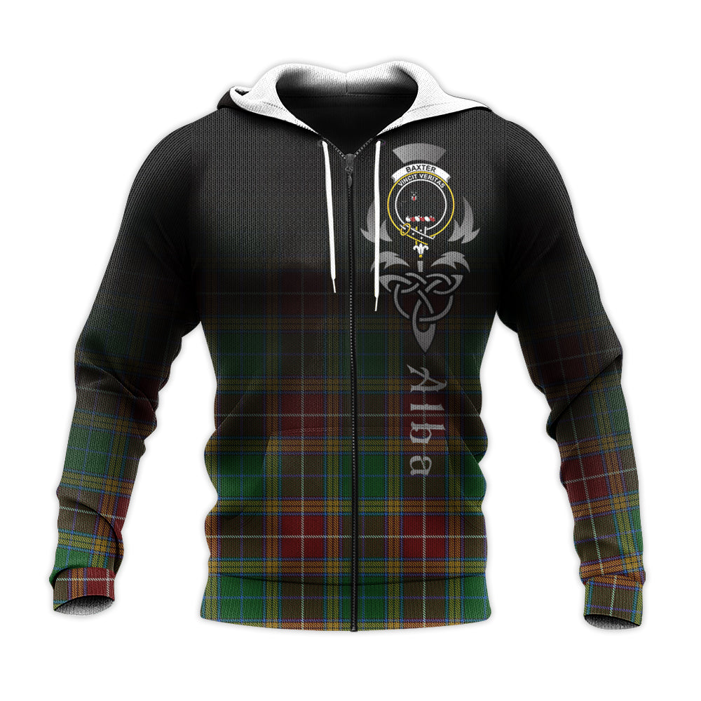 Printivon Baxter Tartan Crest Alba Celtic Hoodie