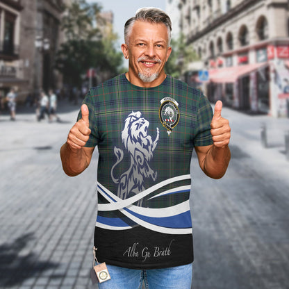 Printivon Kennedy Clan Crest Alba Gu Brath T Shirt Scotland Gift