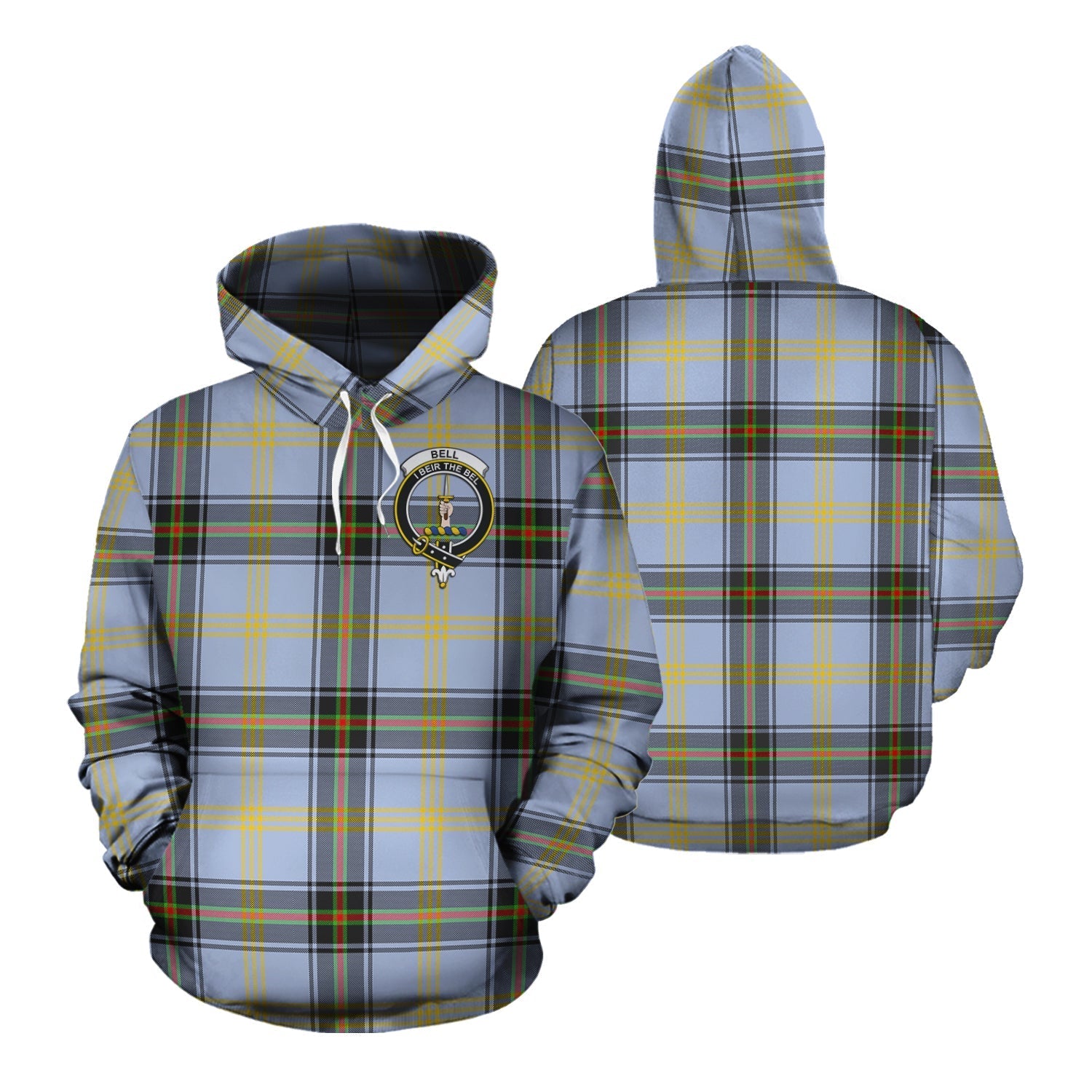 Printivon Bell Tartan Hoodie