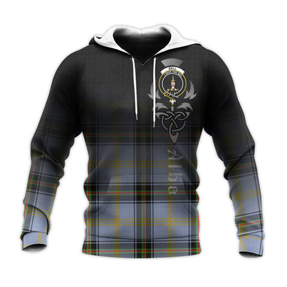 Printivon Bell Tartan Crest Alba Celtic Hoodie