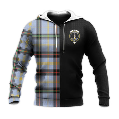 Printivon Bell Tartan Personalize Half Hoodie