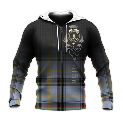Printivon Bell Tartan Crest Alba Celtic Hoodie