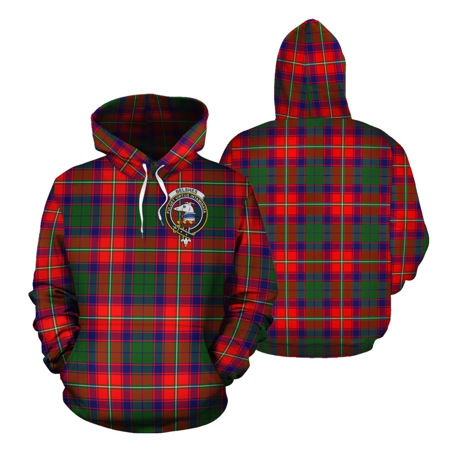 Printivon Belshes Tartan Hoodie