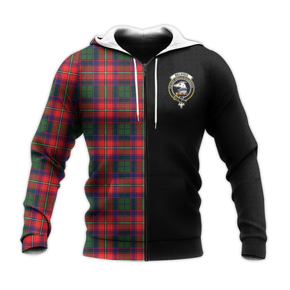 Printivon Belshes Tartan Personalize Half Hoodie