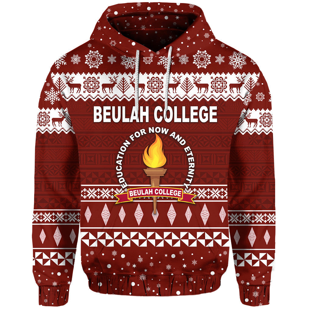 Tonga Beulah College Christmas Hoodie Simple Style