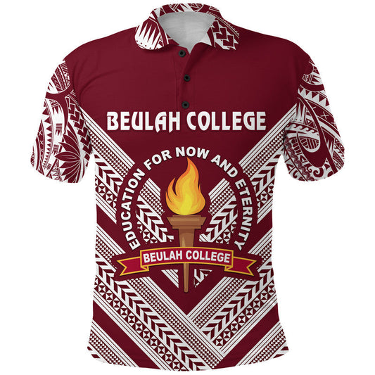 To’uola 80 - 89 Tonga Beulah College Polo Shirt Creative Style