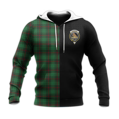 Printivon Beveridge Tartan Personalize Half Hoodie