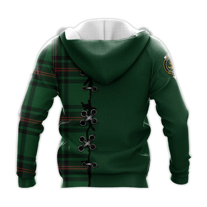 Printivon Beveridge Tartan Hoodie Lion Rampant And Celtic Thistle Style