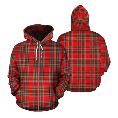 Printivon Binning Tartan Hoodie