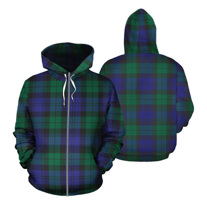 Printivon Black Watch Modern Of Canada Tartan Hoodie
