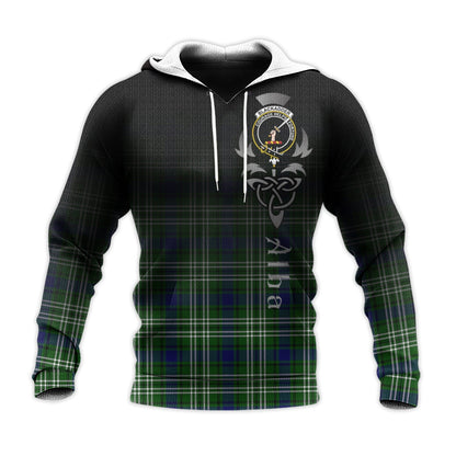 Printivon Blackadder Tartan Crest Alba Celtic Hoodie