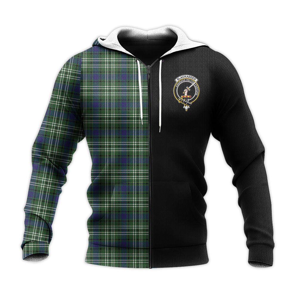 Printivon Blackadder Tartan Personalize Half Hoodie