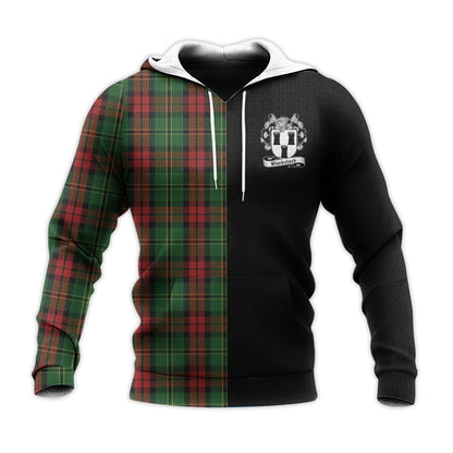 Printivon Blackstock Hunting Tartan Personalize Half Hoodie