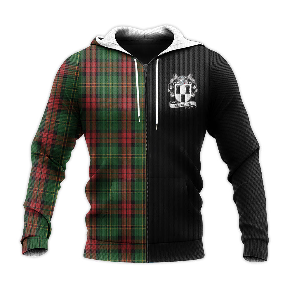 Printivon Blackstock Hunting Tartan Personalize Half Hoodie