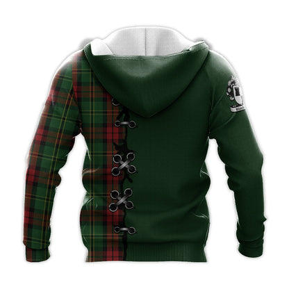 Printivon Blackstock Hunting Tartan Hoodie Lion Rampant And Celtic Thistle Style