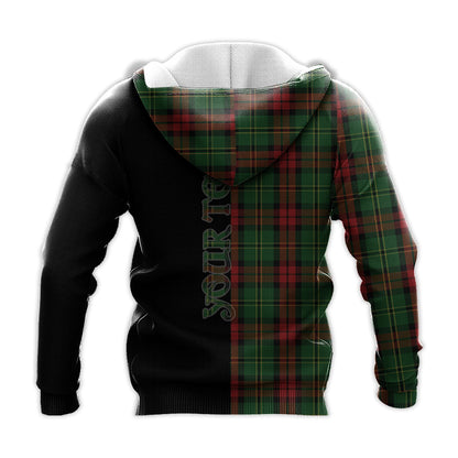Printivon Blackstock Hunting Tartan Personalize Half Hoodie