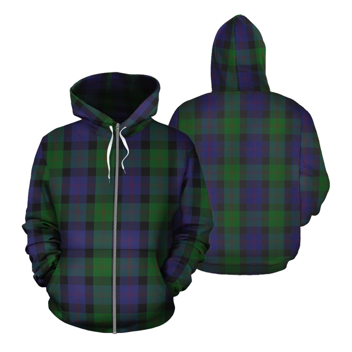Printivon Blair Tartan Hoodie