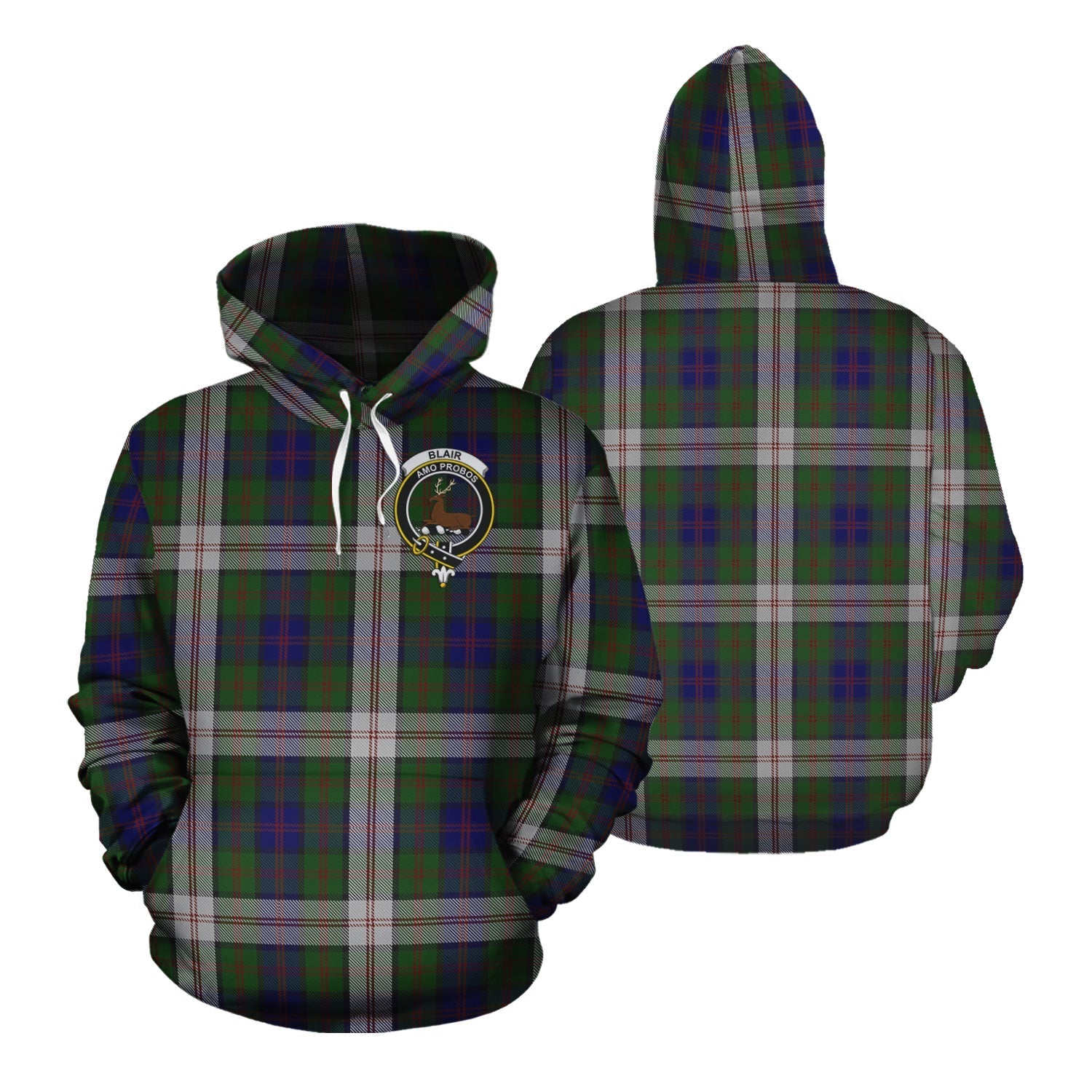 Printivon Blair Dress Tartan Hoodie