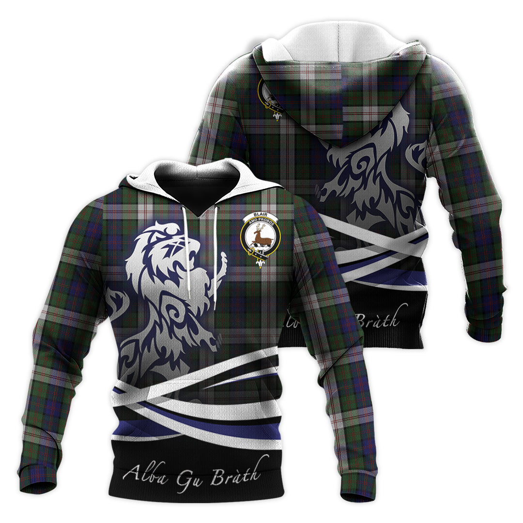 Printivon Blair Dress Tartan Scottish Lion Hoodie