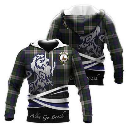 Printivon Blair Dress Tartan Scottish Lion Hoodie
