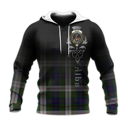 Printivon Blair Dress Tartan Crest Alba Celtic Hoodie