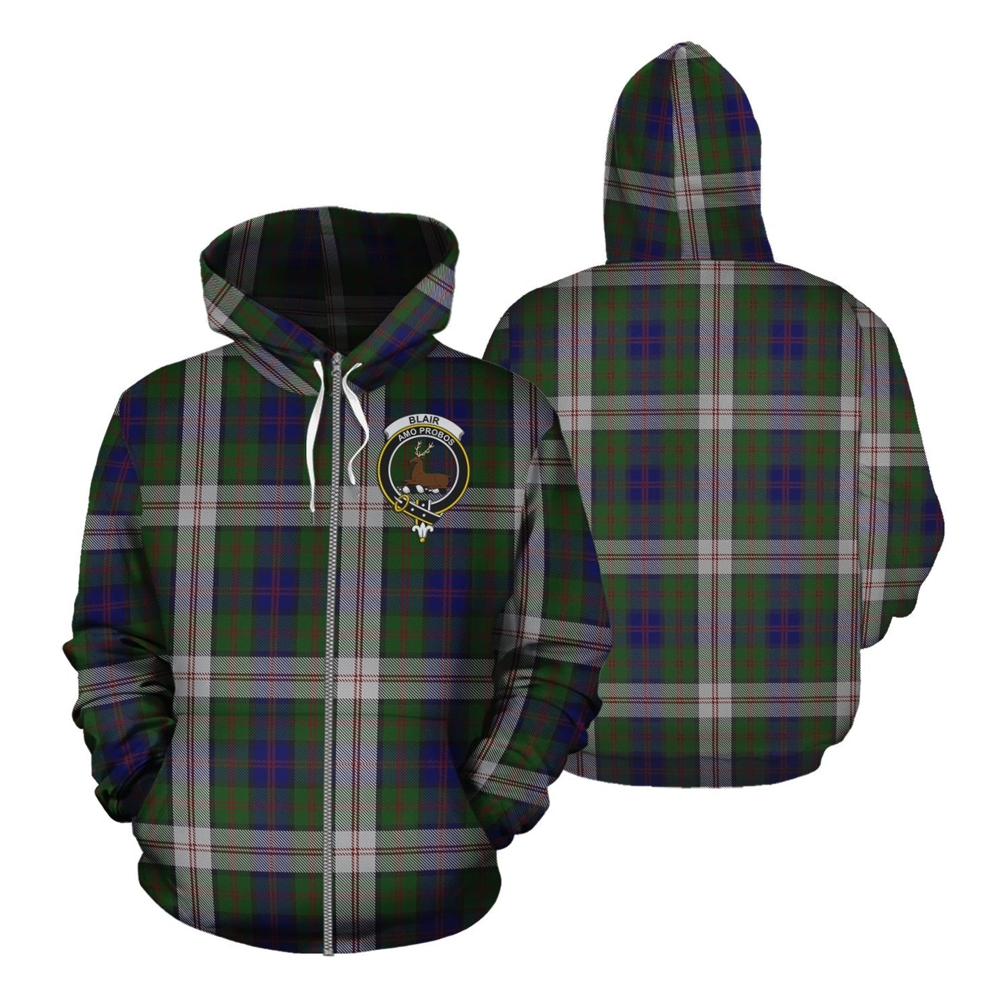 Printivon Blair Dress Tartan Hoodie