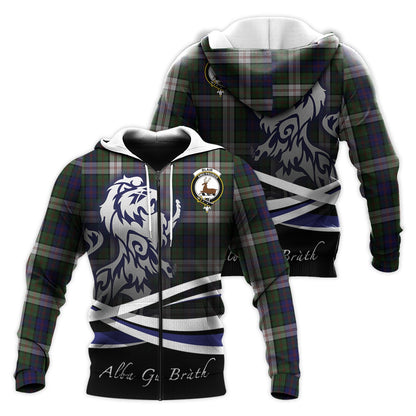 Printivon Blair Dress Tartan Scottish Lion Hoodie