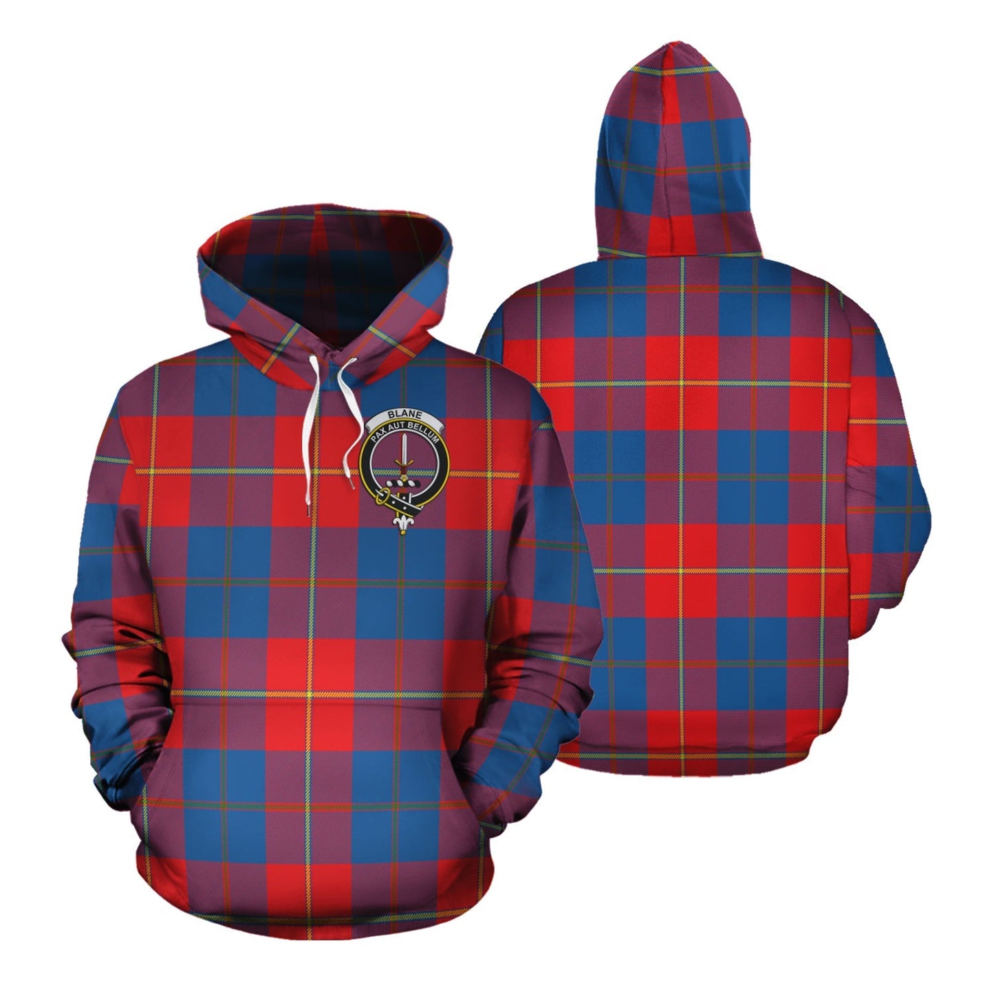 Printivon Blane Tartan Hoodie