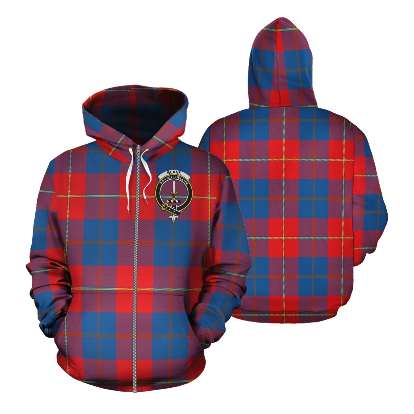 Printivon Blane Tartan Hoodie