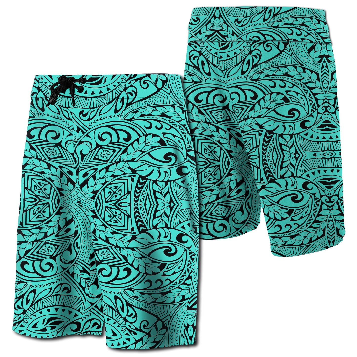 Hawaii Polynesian Culture Board Shorts Blue