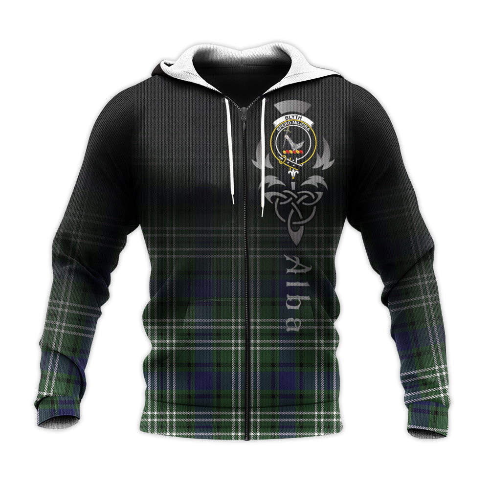 Printivon Blyth Tartan Crest Alba Celtic Hoodie