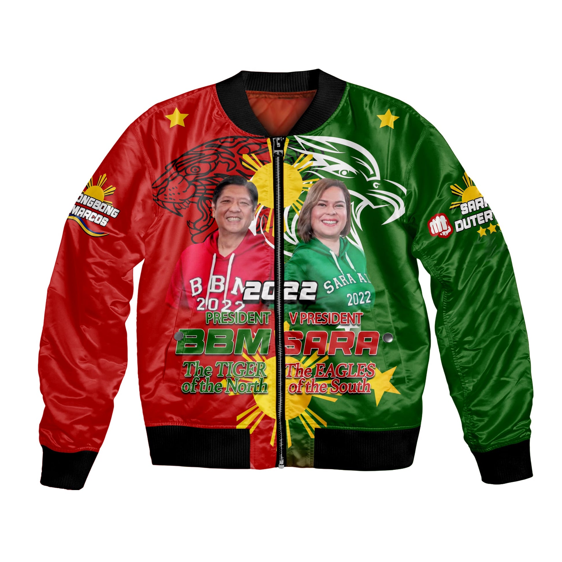 Philippines Bomber Jacket BBM AND SARA 2022