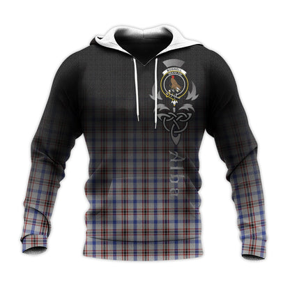 Printivon Boswell Tartan Crest Alba Celtic Hoodie