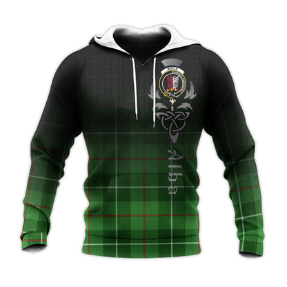 Printivon Boyle Tartan Crest Alba Celtic Hoodie