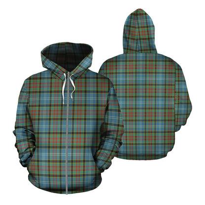 Printivon Brisbane Modern Tartan Hoodie