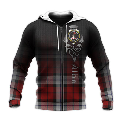 Printivon Brodie Dress Tartan Crest Alba Celtic Hoodie